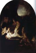 REMBRANDT Harmenszoon van Rijn The Entombment of Christ oil painting on canvas